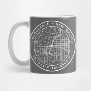 Albuquerque Map Mug